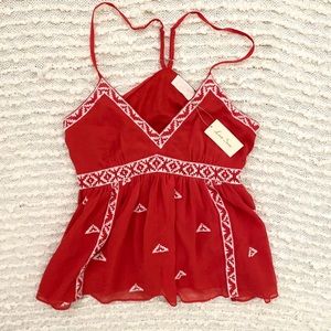 Love Sam embroidered tank